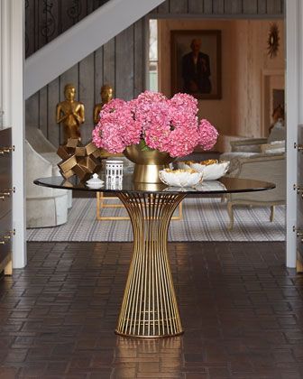 37 ideas para decorar con una mesa redonda en tu hogar